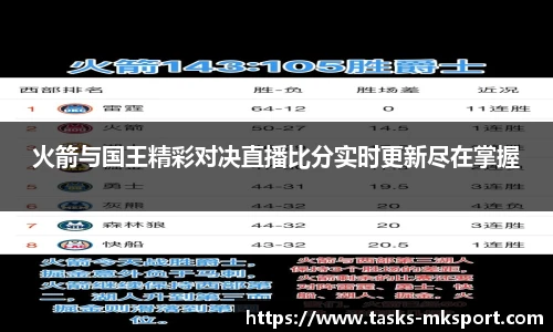 火箭与国王精彩对决直播比分实时更新尽在掌握